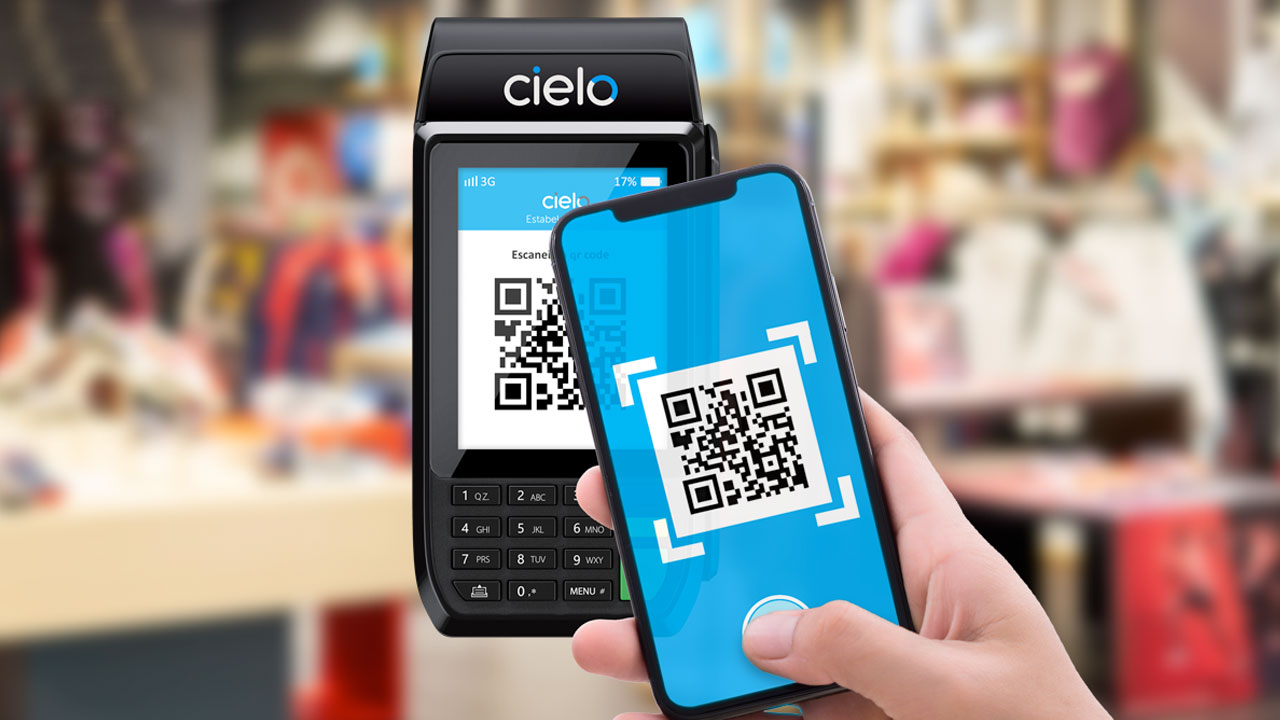 Como Aceitar e Pagar por QR Code nas Máquinas Cielo?